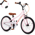 Vélo enfant RoyalBaby Terra EZ Balance, vélo convertible à pédales, 14, 16 et 18 pouces, facile à apprendre à pédaler, pour garçons et filles de 3 à 9 ans, débutants. - Enhanced