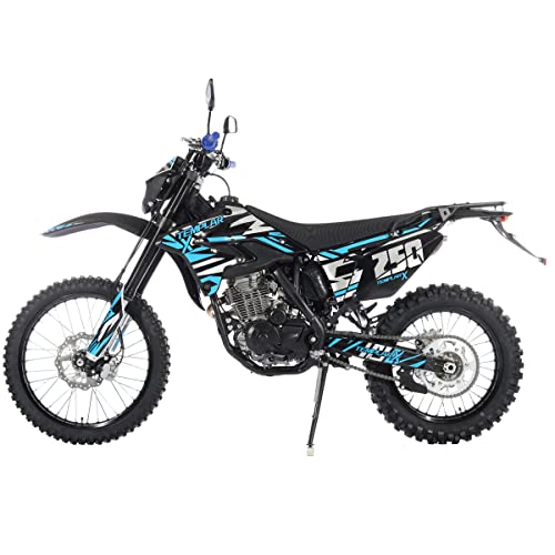 Moto cross X PRO Templar X 250cc 6 vitesses avec moteur Zongshen, Pit Bicycle à essence