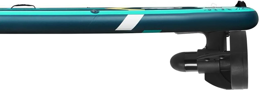 Aileron motorisé électrique 12 V pour paddle, moteur électrique 288 W pour SUP, hélice motorisée pour paddle avec commande par bouton, kit propulseur rechargeable pour planche de surf et kayak (batterie non incluse). - Enhanced