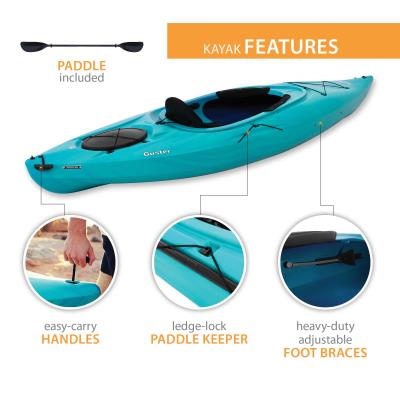 Kayak assis Lifetime Guster 100 (paquet de 2) 457 - Enhanced