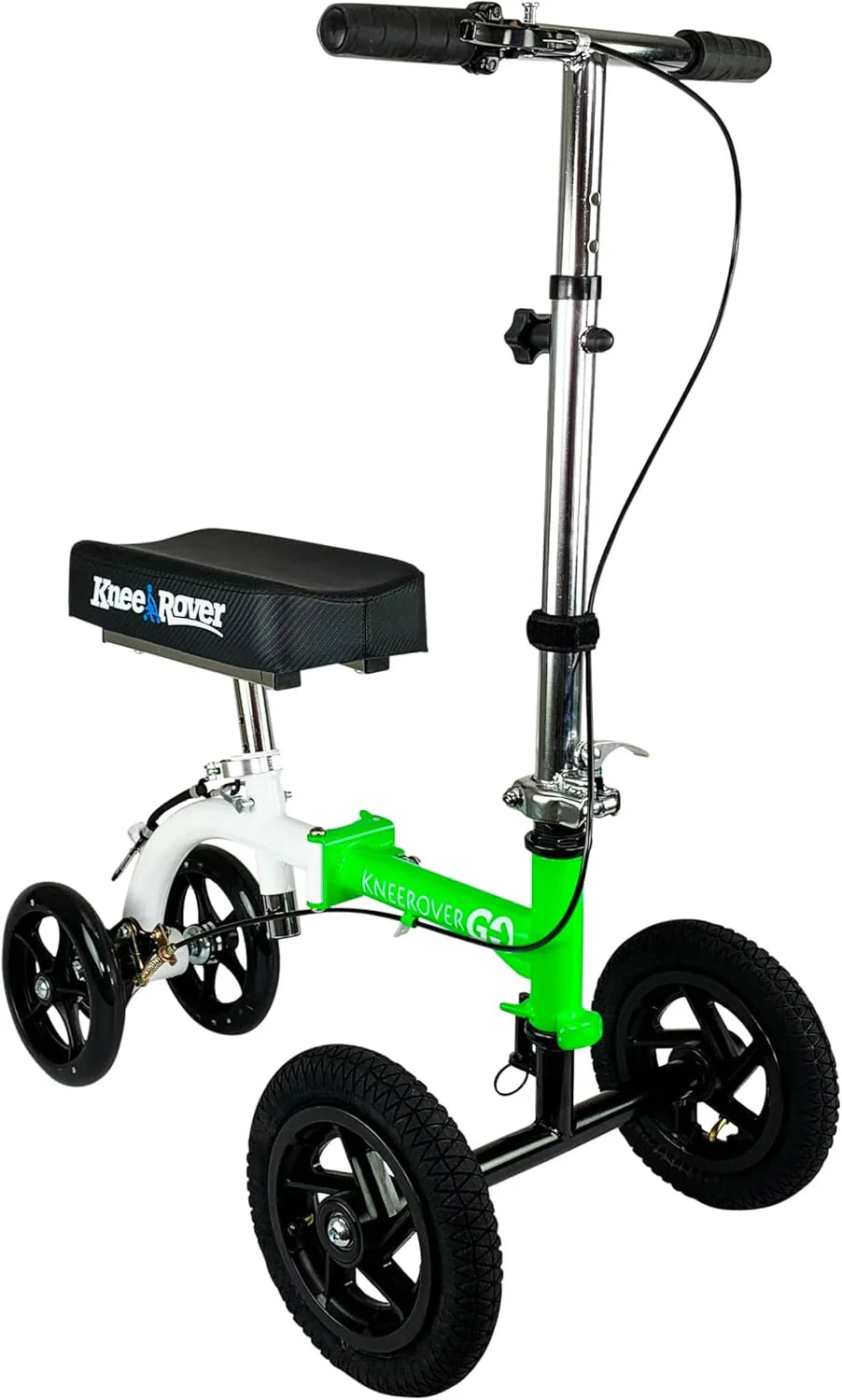 Trottinette hybride tout terrain la plus compacte pour adultes, idéale pour les interventions chirurgicales du pied. Déambulateur robuste pour la récupération après une fracture de la cheville ou une blessure au pied. Alternative idéale aux