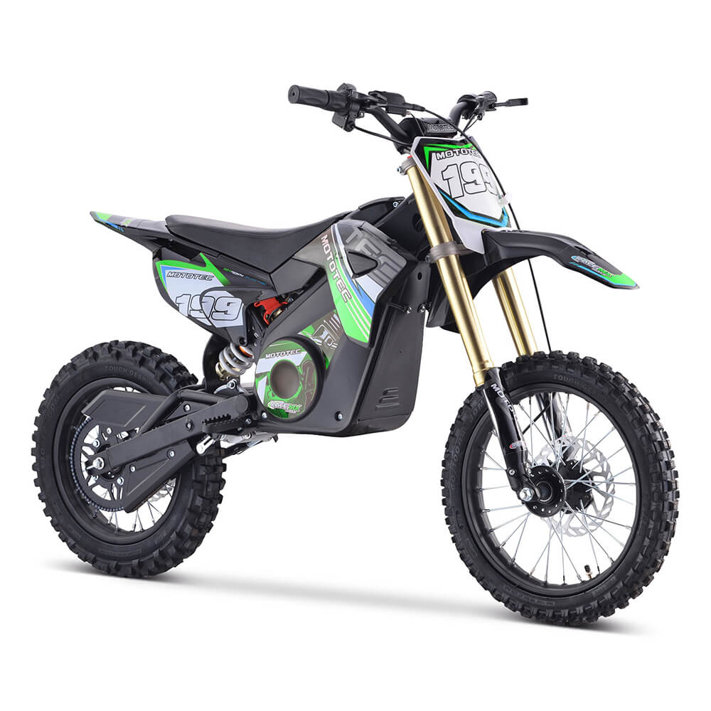 Moto tout-terrain électrique haute performance MOTOTEC 48V Pro 1600W (92536841) - Enhanced