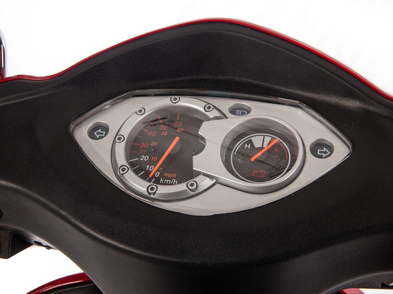 GreenStreet GreenStreet Elektromobil »E-Mover«, 20 km/h, 25 km/h, 50 km Reichweite, avec Topcase - Enhanced