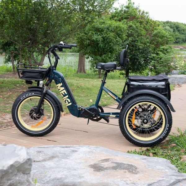 SILVERADO 20 48V/14AH 750W Tricycle électrique pliable à gros pneus, 150 kg (96817362) - Enhanced