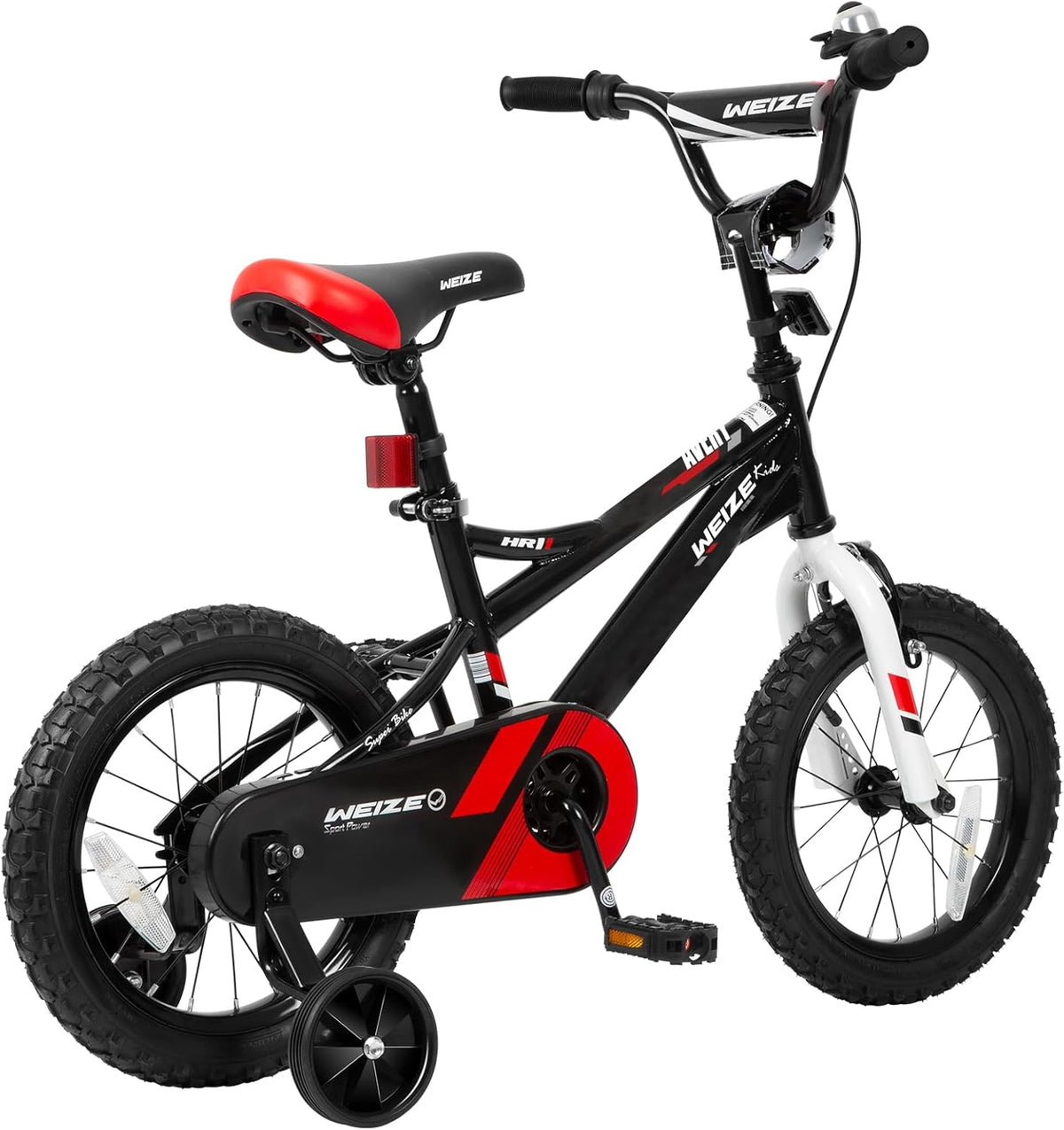 Vélo enfant WEIZE, 14, 16 et 20 pouces, pour garçons et filles de 3 à 12 ans, taille du cycliste : 81 à 152 cm, frein à rétropédalage, plusieurs coloris disponibles - Enhanced