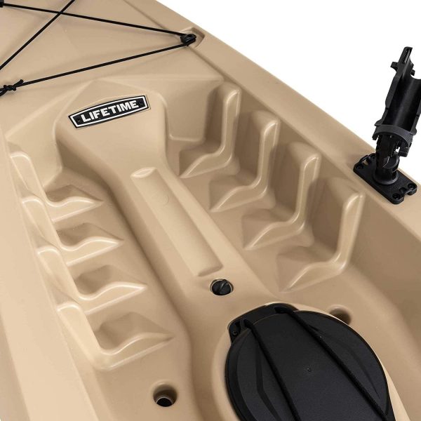 Pack de 2 kayaks de pêche Lifetime 90806 Tamarack Angler 100 C (pagaies incluses) - Enhanced