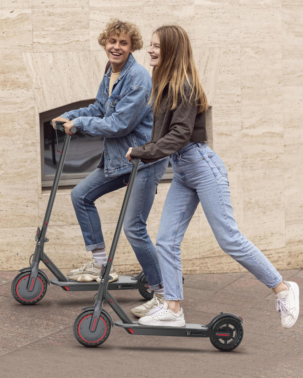Trottinette électrique MAXSHOT pour adultes - 350 W/500 W, 30/35 km/h - Enhanced