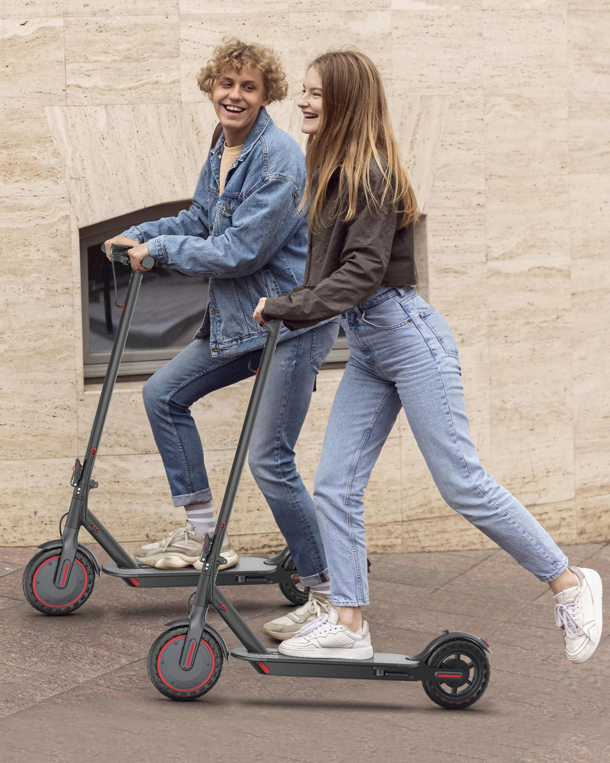 Trottinette électrique MAXSHOT pour adultes - 350 W/500 W, 30/35 km/h - Enhanced