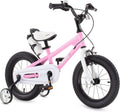 Vélo enfant RoyalBaby avec double frein à main pour débutants, tailles 12, 14, 16, 18 et 20 pouces, pour garçons et filles de 3 à 10 ans. - Enhanced