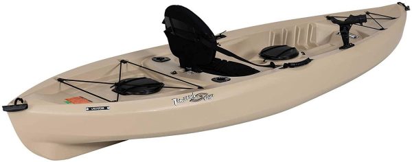 Pack de 2 kayaks de pêche Lifetime 90806 Tamarack Angler 100 C (pagaies incluses) - Enhanced