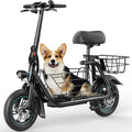 Trottinette électrique pour adultes avec grand panier central - Enhanced