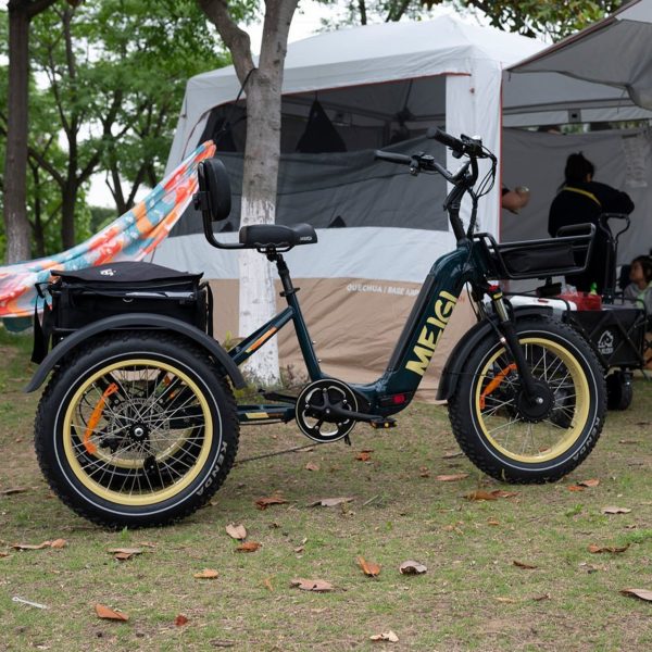 SILVERADO 20 48V/14AH 750W Tricycle électrique pliable à gros pneus, 150 kg (96817362) - Enhanced