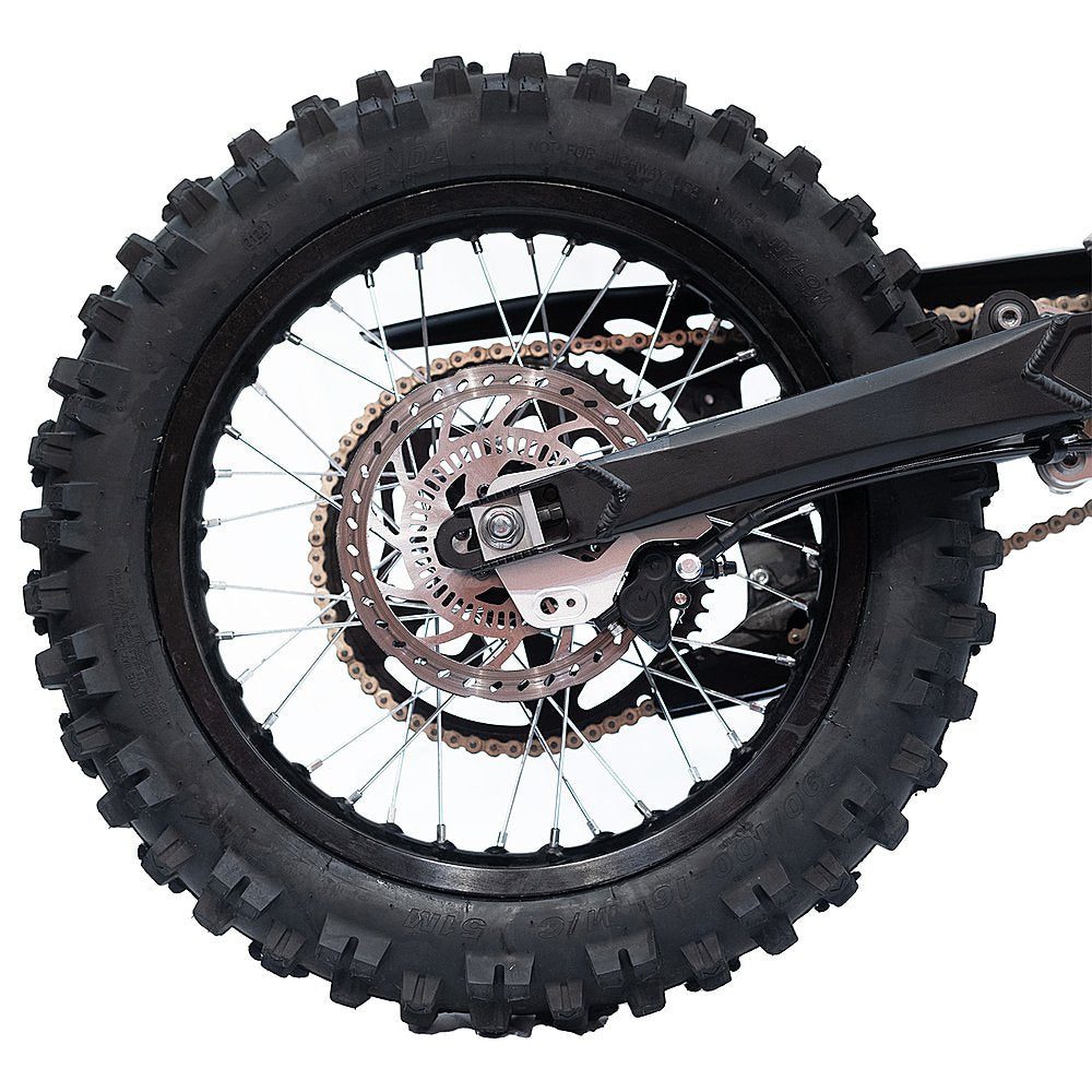 GoTrax - Moto tout-terrain électrique Everest avec une autonomie maximale de 80 km et une vitesse maximale de 85 km/h - Enhanced