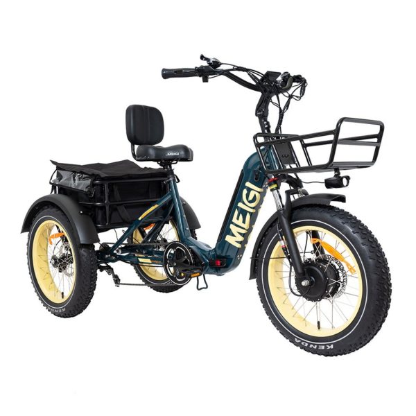 SILVERADO 20 48V/14AH 750W Tricycle électrique pliable à gros pneus, 150 kg (96817362) - Enhanced