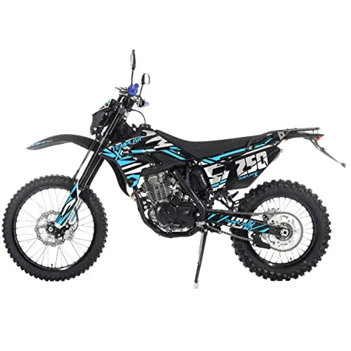 Moto cross X PRO Templar X 250cc 6 vitesses avec moteur Zongshen, Pit Bicycle à essence