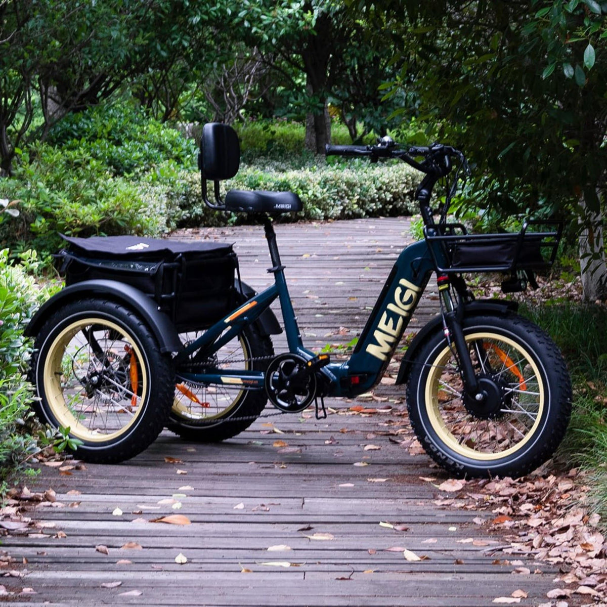 SILVERADO 20 48V/14AH 750W Tricycle électrique pliable à gros pneus, 150 kg (96817362) - Enhanced