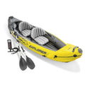 Ensemble de kayak gonflable INTEX Explorer K2 pour 2 personnes - Enhanced