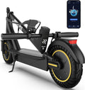 Trottinette électrique WERHY 10 pouces, moteur puissant de 500 W, autonomie de 40 à 45 km, vitesse maximale de 34 à 35 km/h, trottinette électrique pliable avec double freinage pour adultes - Enhanced