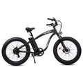 Vélo électrique 750 W, pneus larges 26 pouces, batterie lithium amovible 48 V 13 Ah, cadre en aluminium avec fourche à suspension, idéal pour la plage, la neige et la montagne. - Enhanced