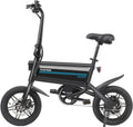 Vélo électrique pliant Gotrax NANO 14, 350 W, autonomie de 41 km, vitesse de 25 km/h, selle réglable, double garde-boue, vélo électrique urbain pour adultes et adolescents - Enhanced