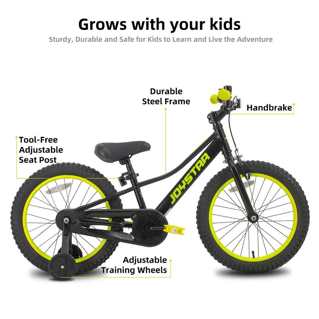 Vélo enfant JOYSTAR NEO 20 pouces avec stabilisateurs - Enhanced