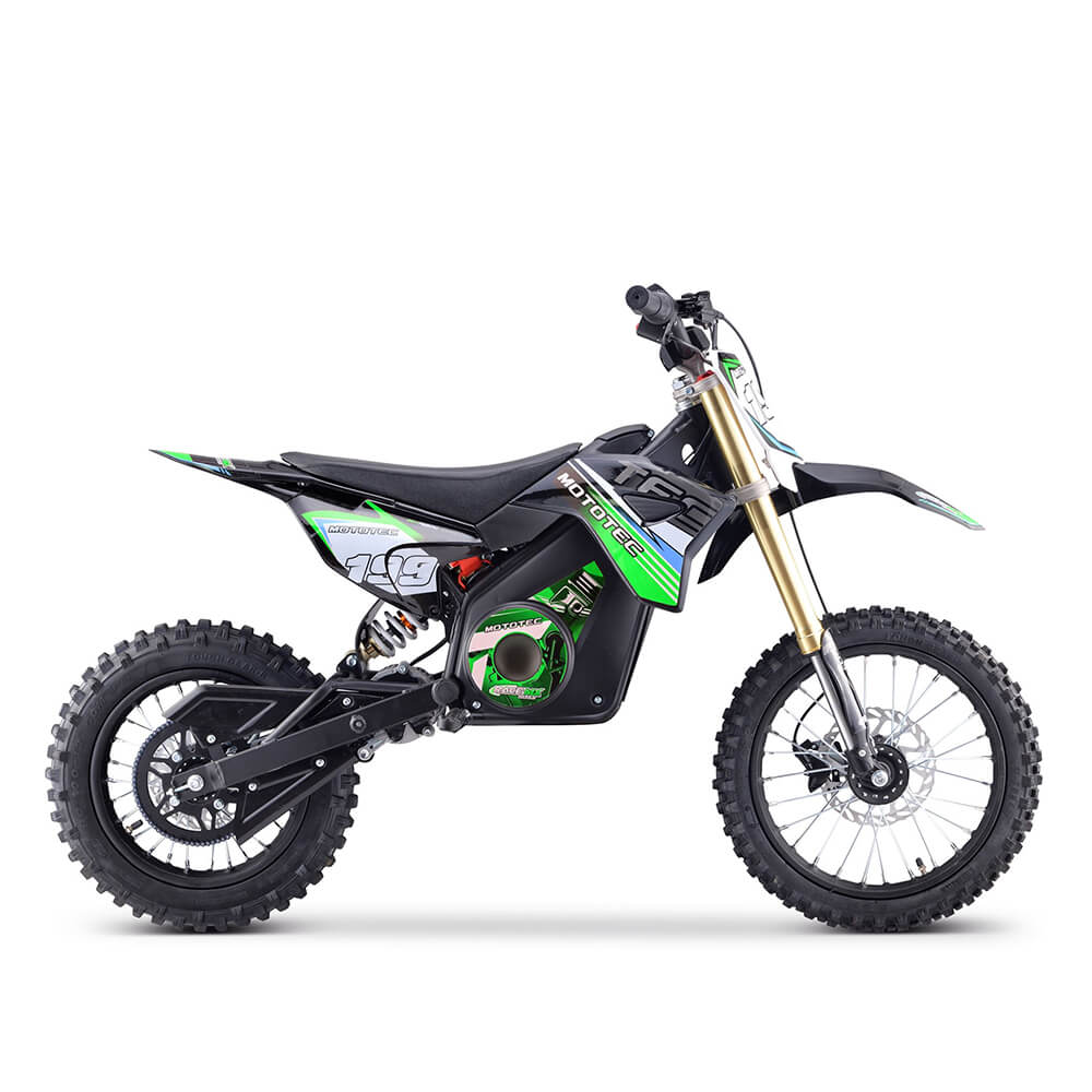 Moto tout-terrain électrique haute performance MOTOTEC 48V Pro 1600W (92536841) - Enhanced