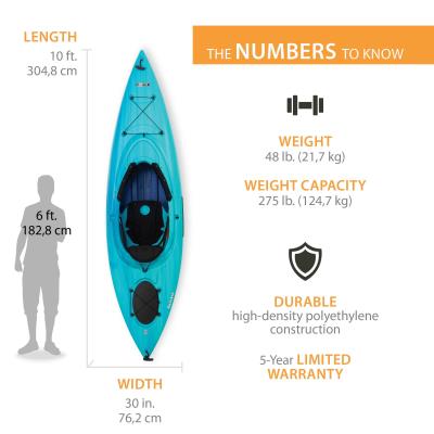 Kayak assis Lifetime Guster 100 (paquet de 2) 457 - Enhanced