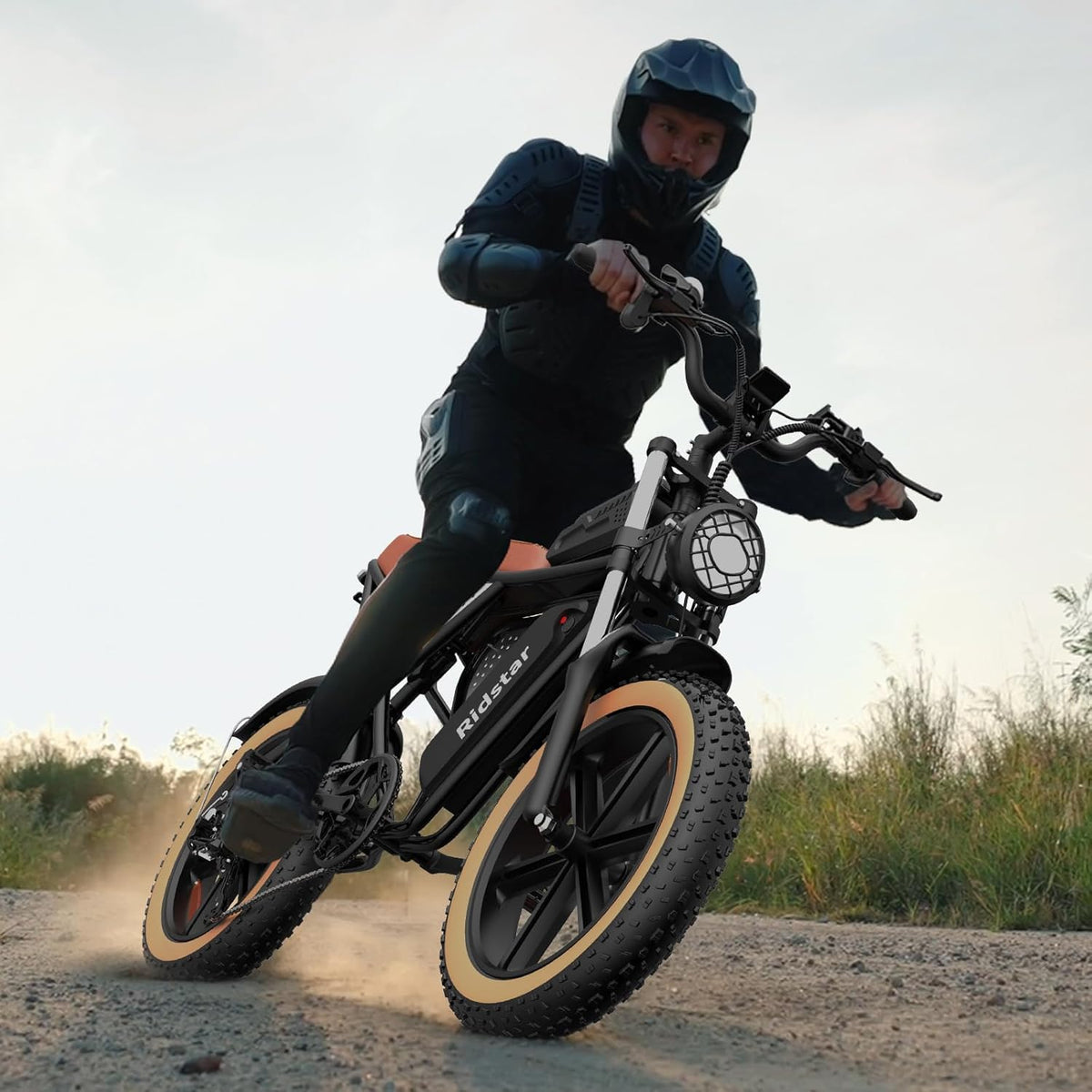 Vélo électrique Q20, 2000 W, 60 km/h, pneus larges de 20 pouces - Enhanced