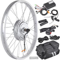 Kit de conversion moteur de moyeu pour vélo électrique 24 pouces 36 V 750 W avant - Enhanced