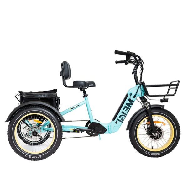 SILVERADO 20 48V/14AH 750W Tricycle électrique pliable à gros pneus, 150 kg (96817362) - Enhanced