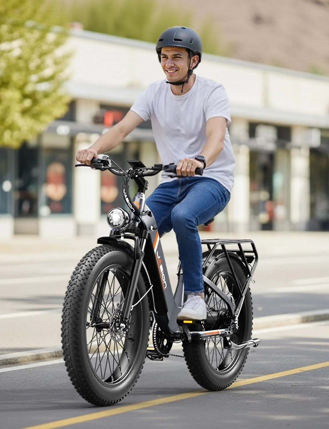 Vélo électrique Thunder 1500 W, vitesse supérieure à 48 km/h, autonomie de 129 km, pneus larges, freins à disque hydrauliques - Enhanced