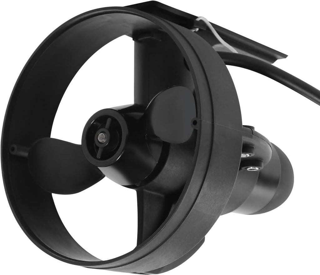 Aileron motorisé électrique 12 V pour paddle, moteur électrique 288 W pour SUP, hélice motorisée pour paddle avec commande par bouton, kit propulseur rechargeable pour planche de surf et kayak (batterie non incluse). - Enhanced