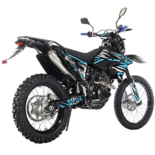 Moto cross X PRO Templar X 250cc 6 vitesses avec moteur Zongshen, Pit Bicycle à essence