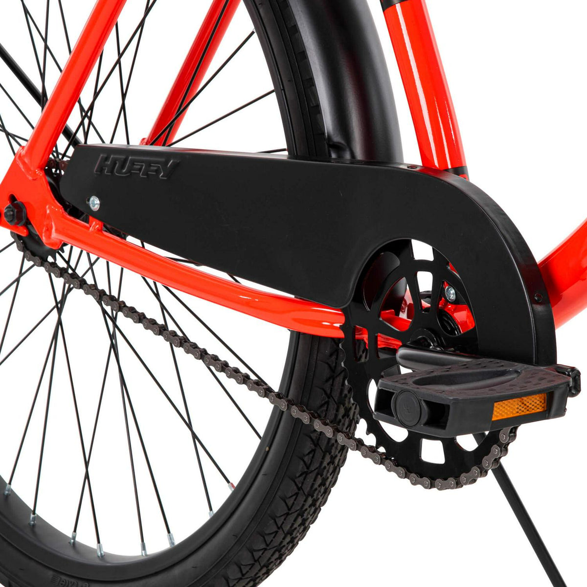 Vélo de plage Huffy Cranbrook Classic pour homme, 66 cm (26 pouces), rouge. - Enhanced