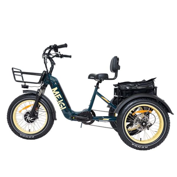 SILVERADO 20 48V/14AH 750W Tricycle électrique pliable à gros pneus, 150 kg (96817362) - Enhanced