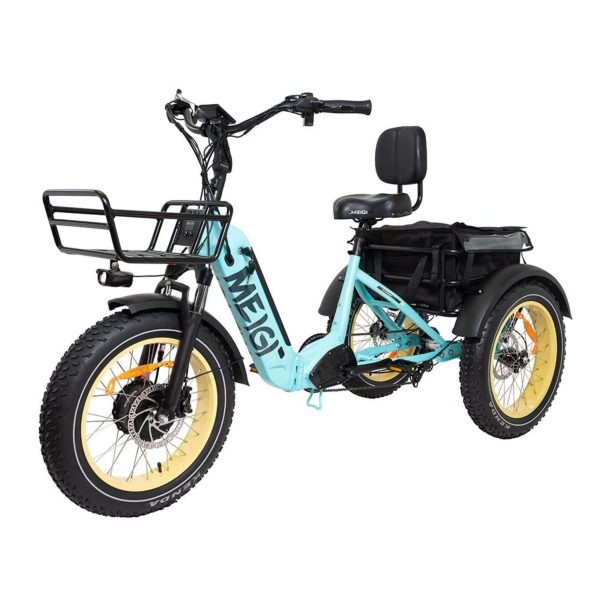 SILVERADO 20 48V/14AH 750W Tricycle électrique pliable à gros pneus, 150 kg (96817362) - Enhanced